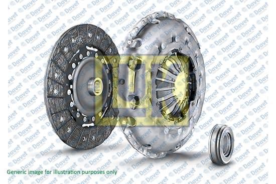 LUK 623322700 Debriyaj Seti Audi A3-Tt Leon Altea Octavia Ii-Iii Suberb Ii Golf Vi Jetta Iv Passat Cc B6-B7 Tpledo Iii Leon 1.8tsi 07>